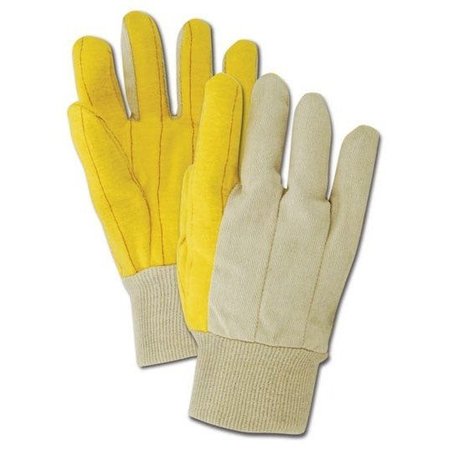 MAGID MultiMaster 64G 18 oz Double Palm Gloves with Gauntlet Cuff, 12PK 64KW